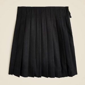 Crewcuts Girls Black Pleated Twill Skirt Uniform Size 5 NWT